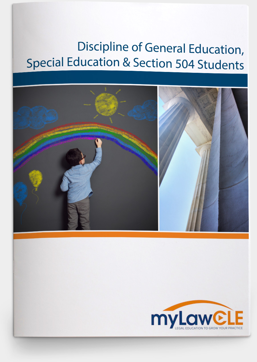 Special Education Challenge For >> Discipline Of General Education Special Education Section 504 Special Education Challenge For >> Discipline Of General Education Special Education Section 504